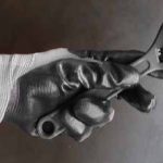 Guante Anticorte con Palma de Poliuretano Negro