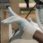 Guante de Algodon con Puntos de PVC