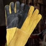 Guante de Soldador con Hilo de Kevlar con Refuerzo