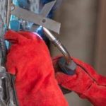 Guante de Soldador con Refuerzo