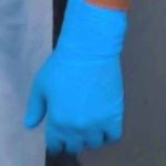 guante de nitrilo del 12